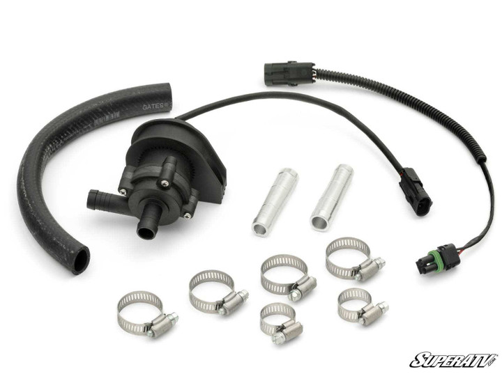 Can-Am Defender HD9 Cab Heater - Rear (2nd Row) - Heater + Grille Cover Idle Flow Pump
