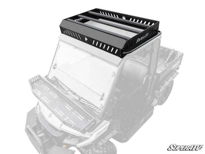 Can-Am Defender HD11 Outfitter Roof Rack - 4 Cube Lights - No Light Bar