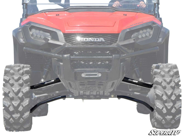 Honda Pioneer 1000 High Clearance Forward 1.5" Offset A-Arms - 2016-2021 - Heavy-Duty 4340 Chromoly Steel