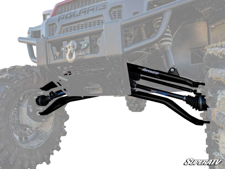 Polaris Ranger XP 1000 High-Clearance 2" Forward A-Arms - High Lifter Edition Crew - 2017-2018 - Keller Ball Joints -