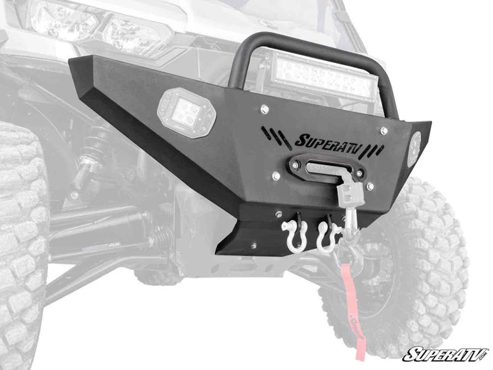 Can-Am Defender HD8 Heavy Weight Winch-Ready Front Bumper - 4500 lb. - No Light Bar