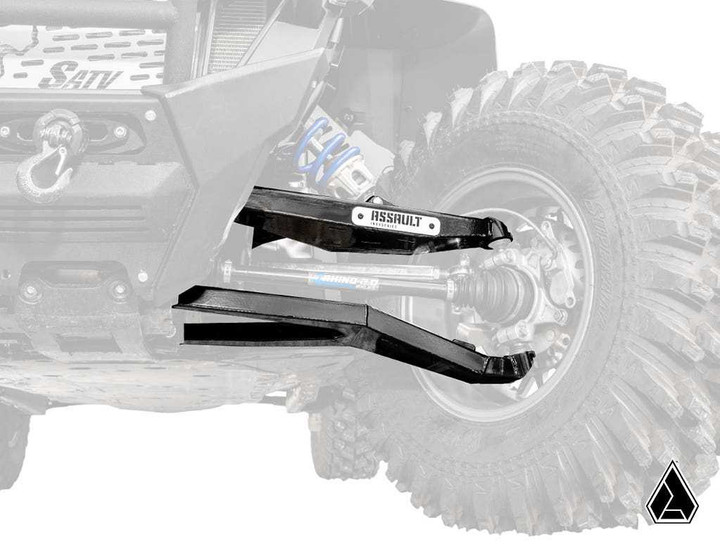 Assault Industries Polaris RZR PRO XP High-Clearance 1.5" Forward Offset Boxed A-Arms - Excludes Ball Joints