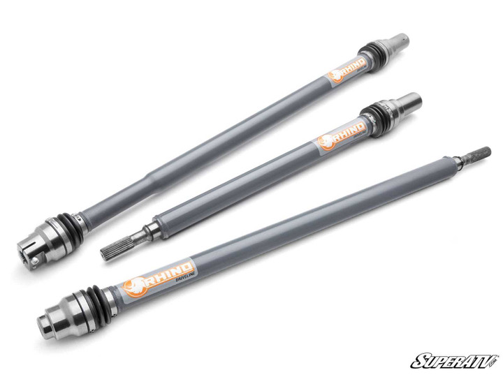 Polaris RZR PRO XP Heavy-Duty Prop Shaft Rhino Driveline - 4 Seat - Front, Mid, & Rear - Billet -