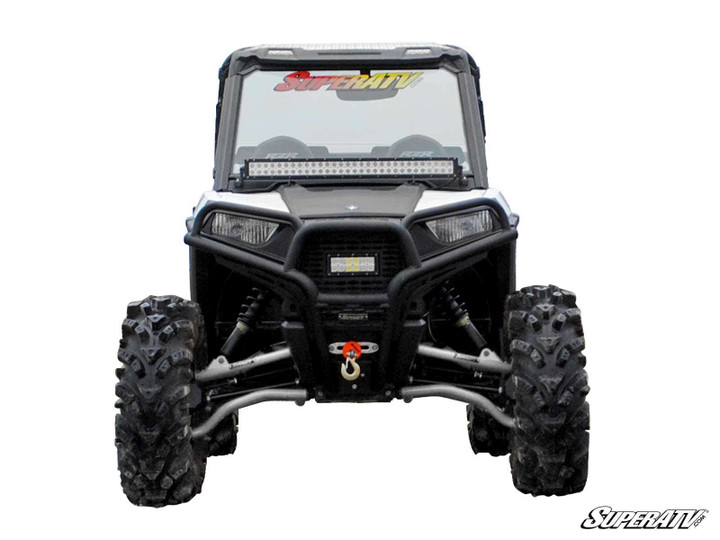 Polaris RZR Trail 900 to RZR Trail S 900 Conversion Kit 1.5 Offset - Rhino Brand - White Aluminum