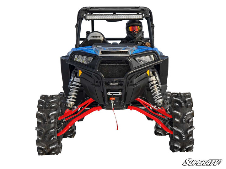 Polaris RZR XP Turbo 10" Lift Kit - Rhino 2.0 - Red
