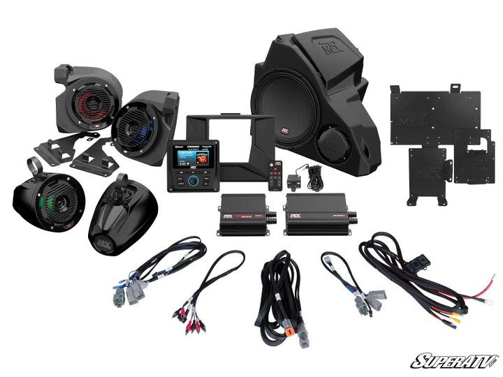MTX Polaris RZR THUNDER Sound System - RZR Pro R Five-Speaker System -
