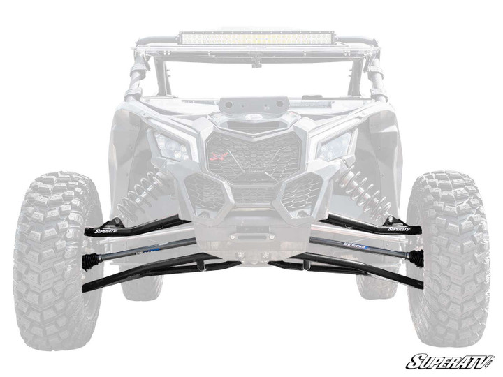 Can-Am Maverick X3 Long Travel Kit - Standard - Smart-Lok - Heavy-Duty 4340 Chromoly Steel - Black