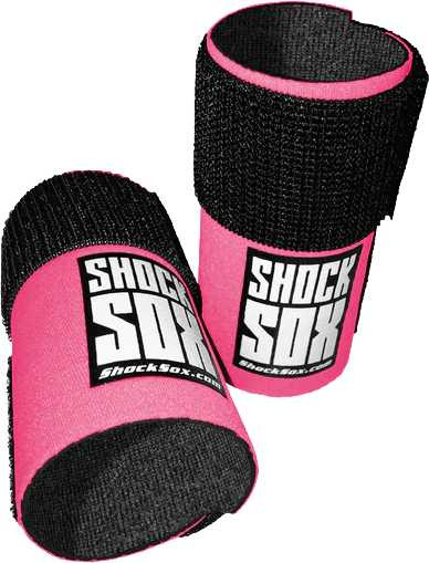 SHOCK SOX 4"U Pink Upside Down Forks 802116