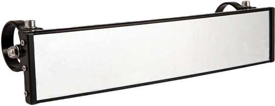 AXIA 12" Panoramic Rearview Mirror W/0.5" Arms Black MOD12PRVM-BK