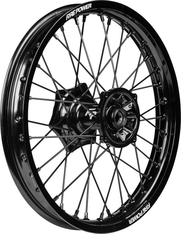 FIRE POWER Rear Wheel 2.15 X 19" Black Kaw 568-6219-3232