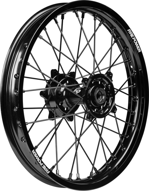FIRE POWER Rear Wheel 2.15 X 19" Black Suz 568-6319-3535