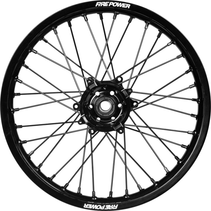 FIRE POWER Rear Wheel 2.15 X 19" Black Hon 568-6119-2222