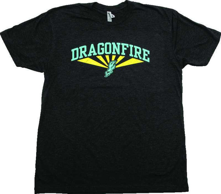 DragonFire Racing Dfr Az Tee Teal/Hi-Vis Lg 523119