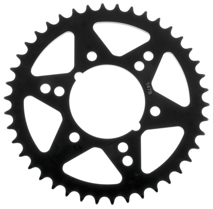 BikeMaster Polaris Rear Steel Sprocket 520 38T - Black 965237