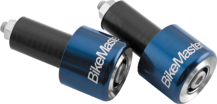 BikeMaster Anodized Aluminum Barend Pair - Blue 152129