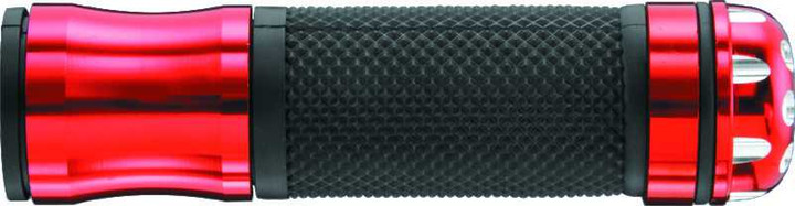 BikeMaster Grips 135mm Revolver Barend Grips - Red 101862