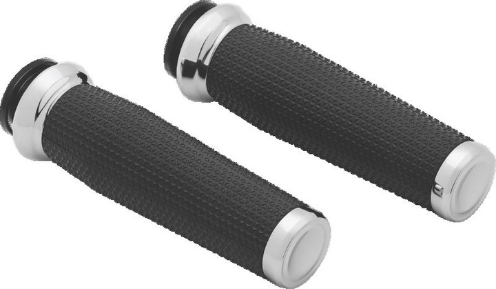 Kuryakyn Thresher Grips 18-Up Indian Models Chrome 5960
