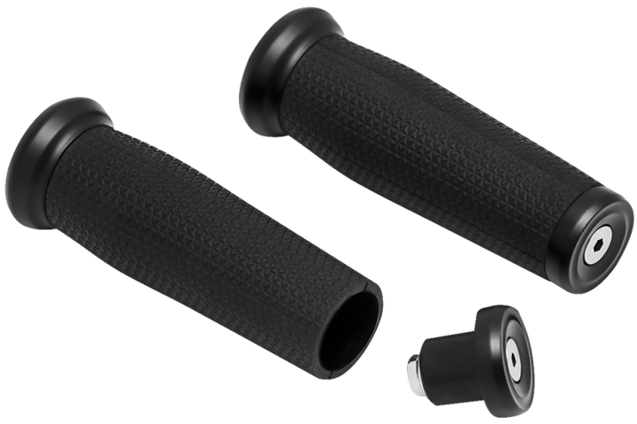 Kuryakyn Thresher Grips Universal 1inch Black 5949