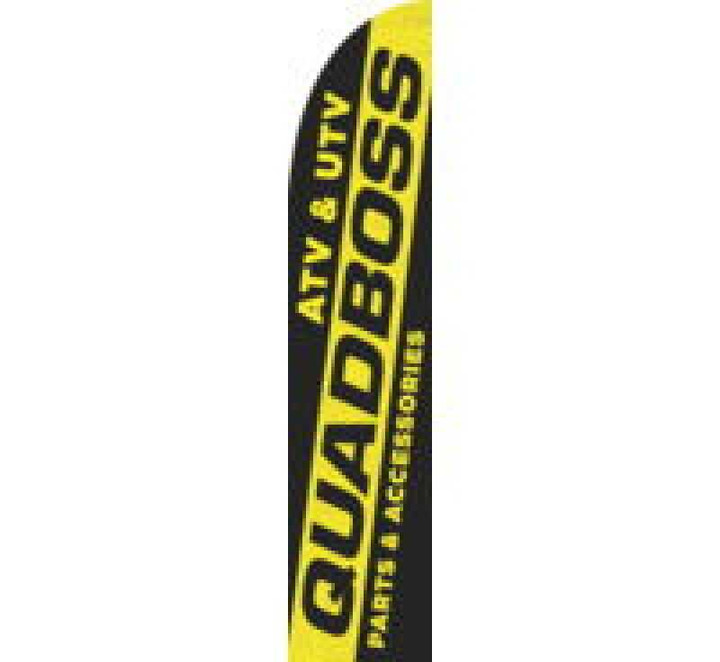 QuadBoss Sail Flag 11 Qb Blk 155631