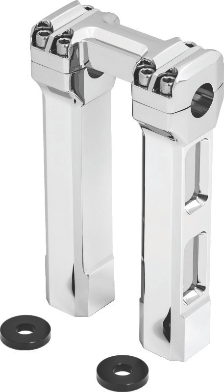 Kuryakyn 8inch Billet Handlebar Risers Chrome 6134
