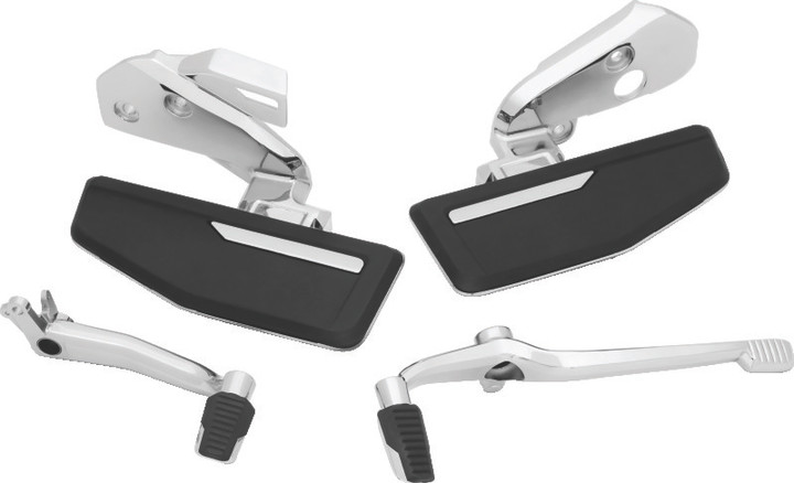 Kuryakyn Omni Driver Floorboards Chrome 6752