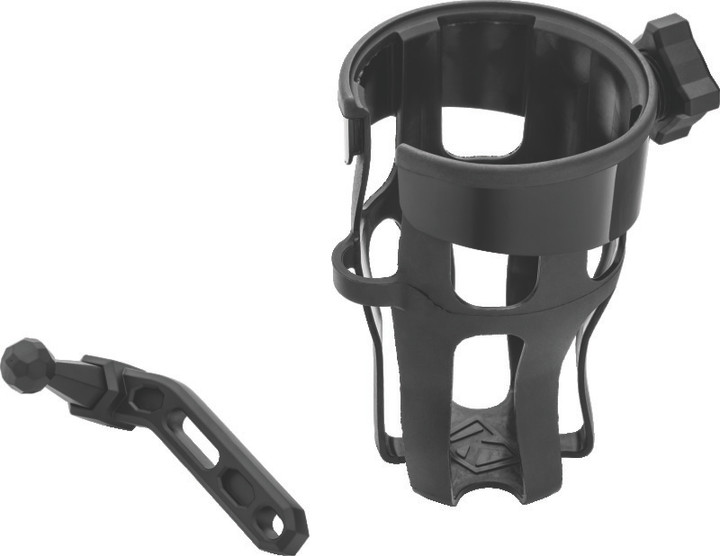 Kuryakyn Reflex Drink Holder Perch Mount Black 6485