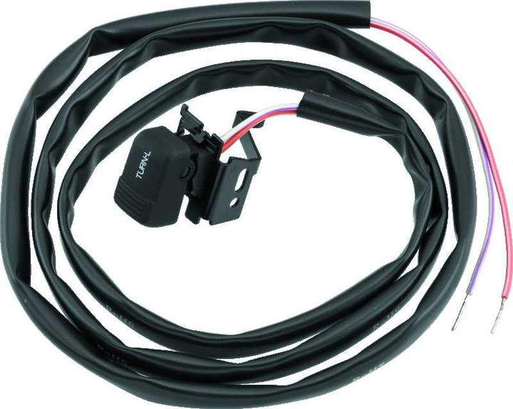 Twin Power 96-13 Big Twin XL V-Rod Black Left Turn Signal Switch Replaces H-D 71598-96 71685-06A 601695