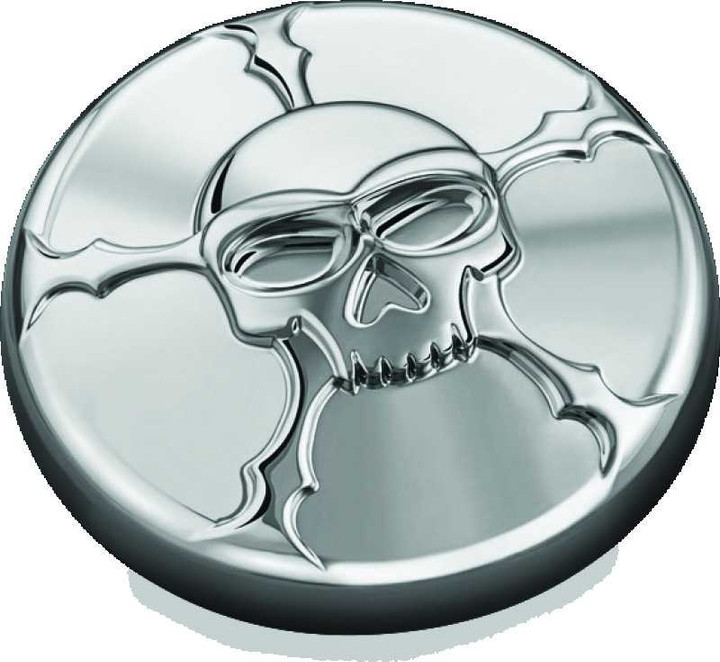 Kuryakyn Zombie Gas Cap Vented Chrome 7358