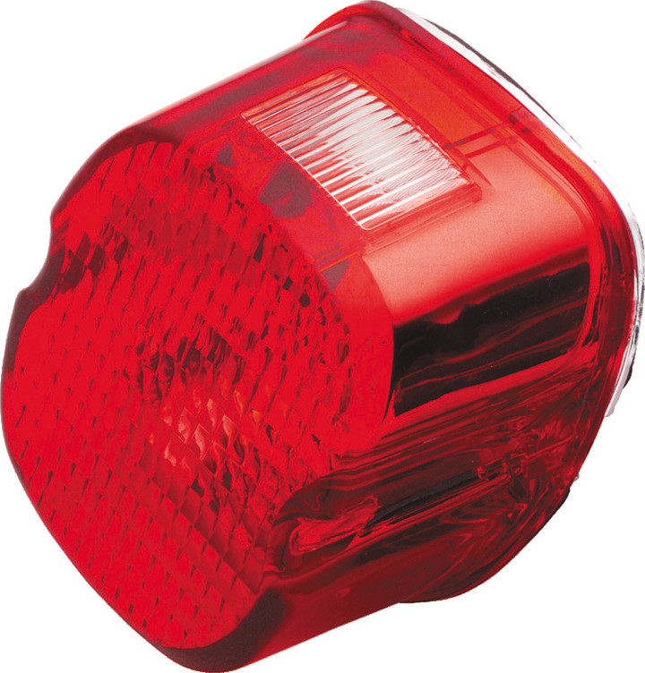 Bikers Choice 99-03 Big Twin & XL Red Laydown Taillight With Top License Light 489908