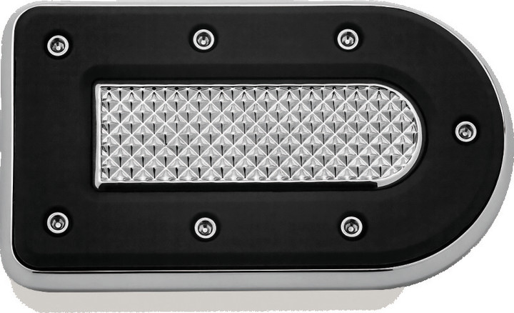 Kuryakyn Heavy Industry Brake Pedal Pad FL Models Chrome 7039