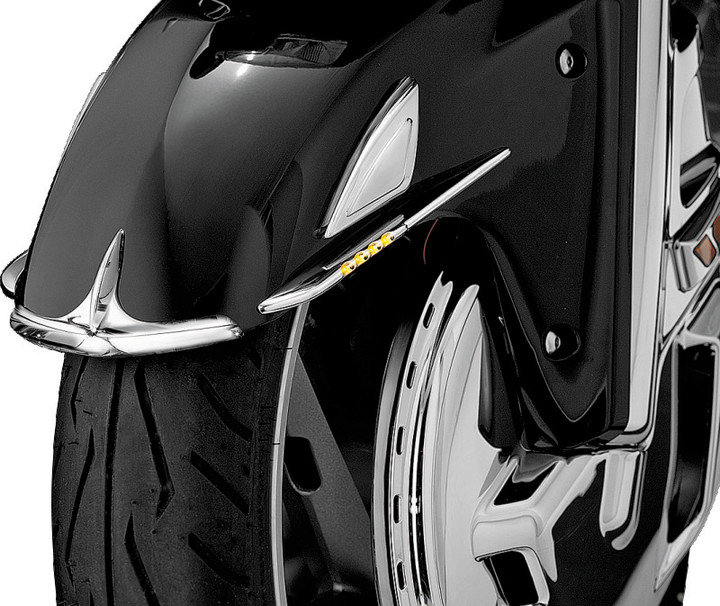 Kuryakyn Front Fender Tip 01-17 Honda GL1800 Chrome 7321