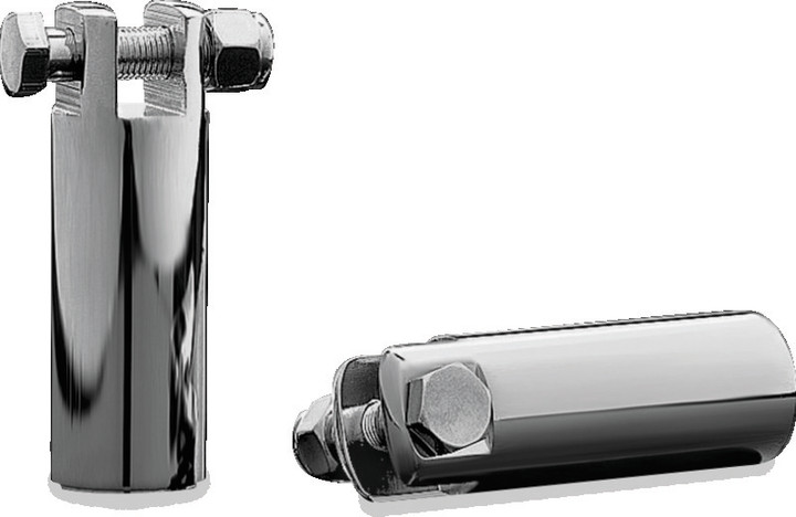 Kuryakyn 3 1/2in Extended Peg Mount With 3/8in-16 Mount Bolts Chrome 8087