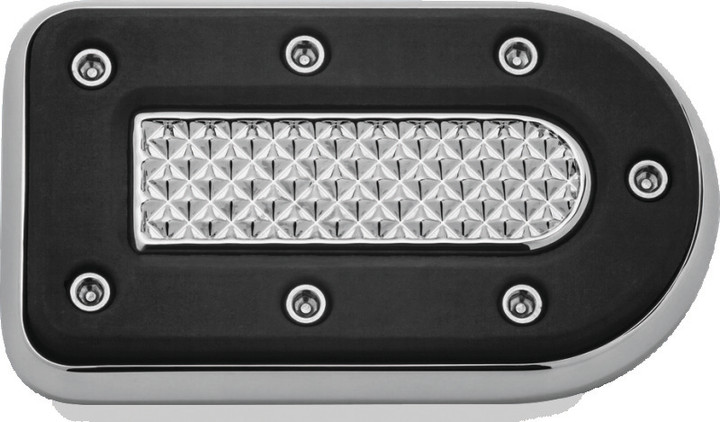 Kuryakyn Heavy Industry Brake Pedal Pad FX Models Chrome 7037