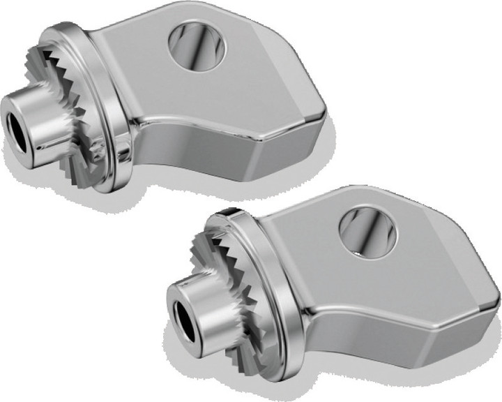Kuryakyn Splined Peg Adapters Front Indian Scout Chrome 8836