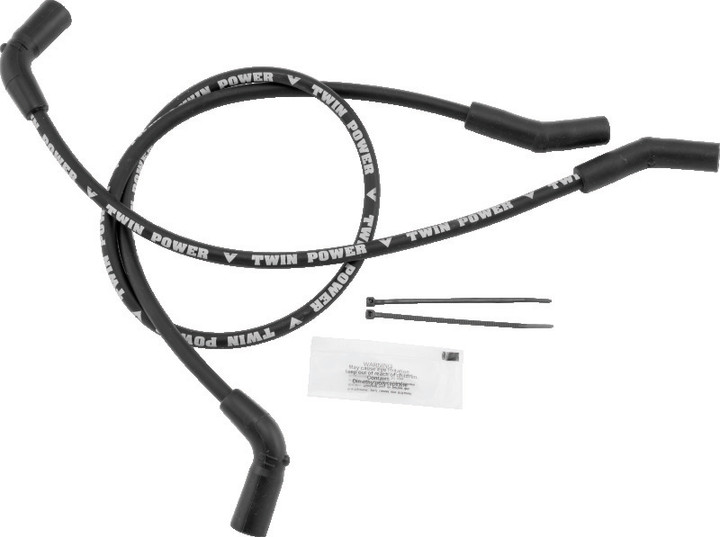 Twin Power 09-16 FLH FLT Black Ignition Wire Set 110115