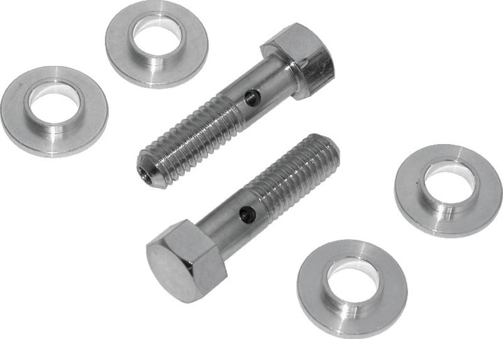 Bikers Choice Twin Cam Big Twin Breather Bolt Kit 3/8-16 X 1.5in 482865