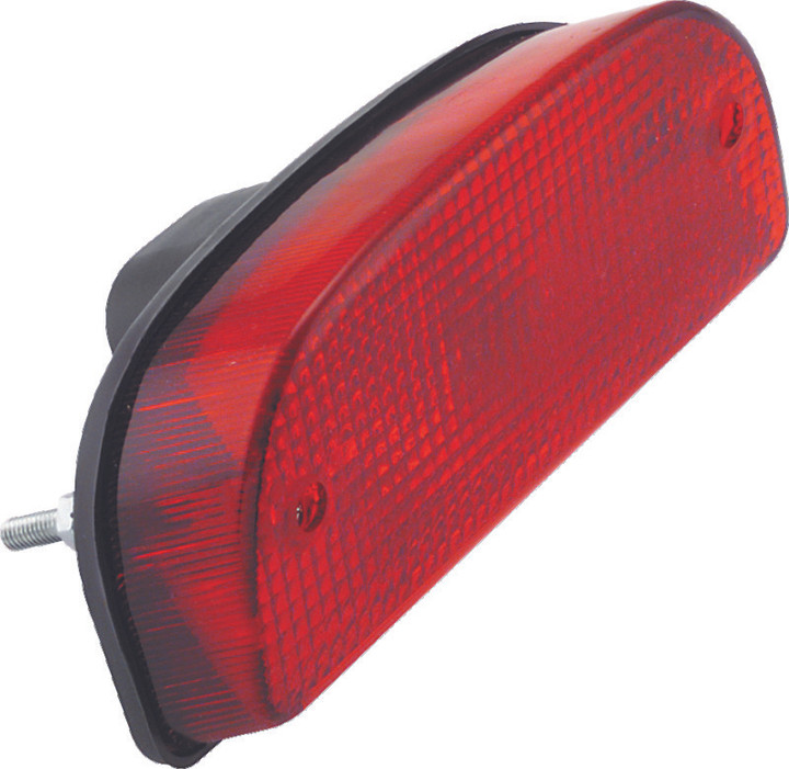 Bikers Choice Replacement Custom Fatbob Rear Taillight W/Red Lens 491307