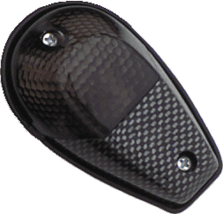 BikeMaster Universal Flush Mount Marker Light - Carbon/Smoke 268020