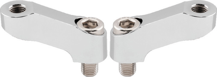 BikeMaster Mirror Extension 10mm Pair - Chrome 152462