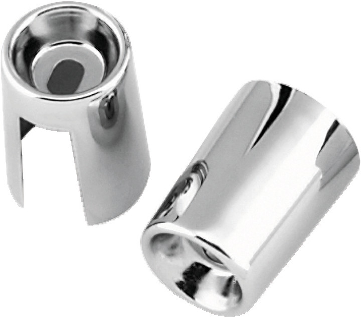 Bikers Choice 65-74 XL L70-84 FL 71-86 FX Chrome Shock Stud Covers Replaces H-D 54704-65T Pr 490830