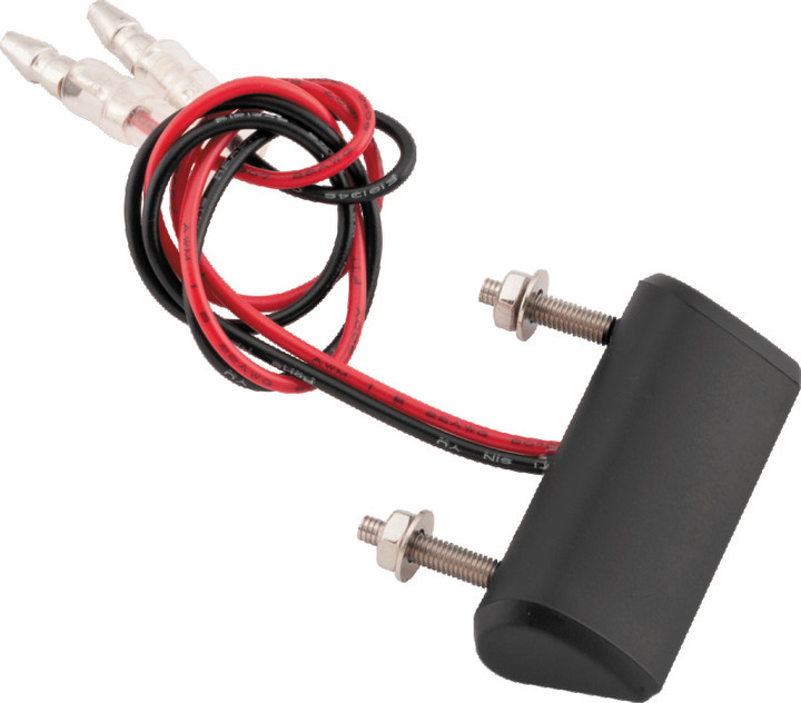BikeMaster License Plate Light - Black 266264