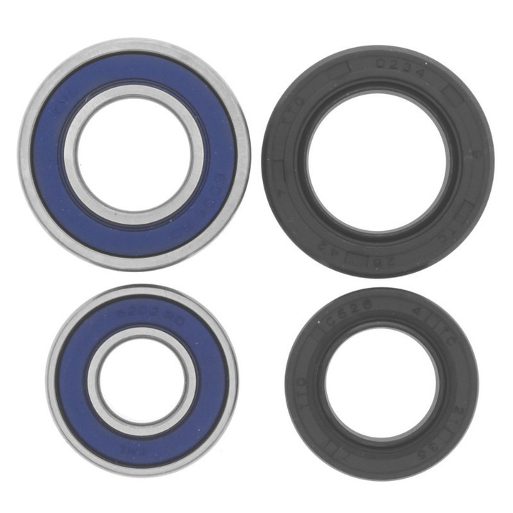 QuadBoss 04-08 Arctic Cat 400 DVX Front ATV Wheel Bearing & Seal Kit 413294