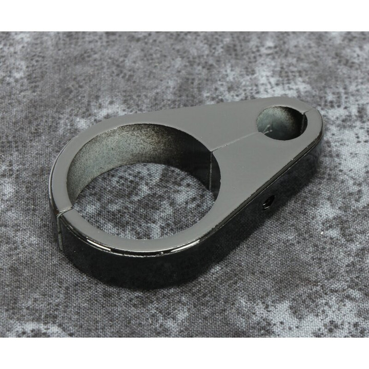 Bikers Choice Black Clutch Cable Clamp for 1 1/4 Inch Tube 482970