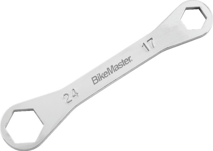 BikeMaster Rider Wrench - 24mm 6-pt x 17mm 6-pt 150337