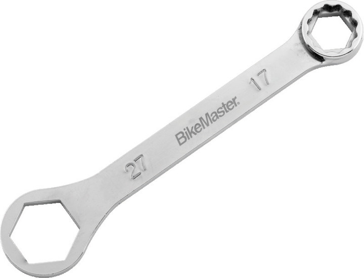 BikeMaster Rider Wrench - 27mm 6-pt x 17mm 12-pt 150338