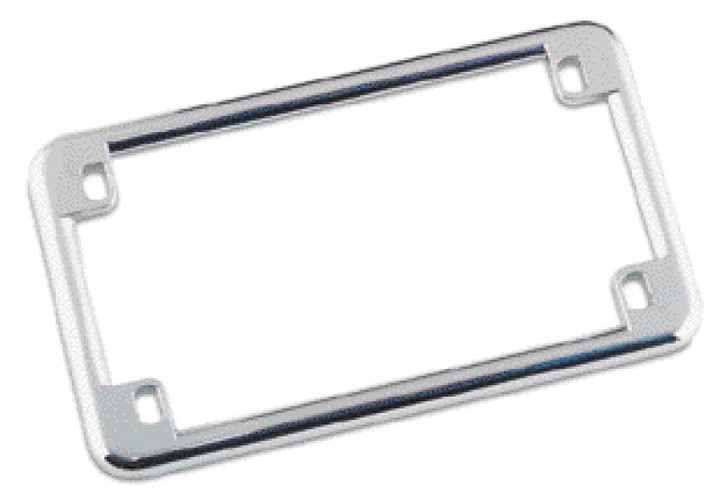Bikers Choice Chrome License Plate Frame 6 3/4 X 3 3/4 Custom 492499