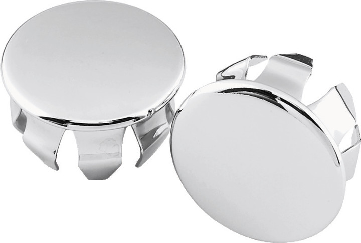 Bikers Choice 62-E83 Chrome Handgrip End Plugs Replaces H-D 56238-62 Pr 492446