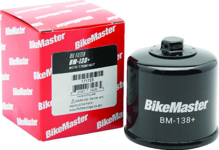 BikeMaster BM-138+ Oil Filter - Black 171723