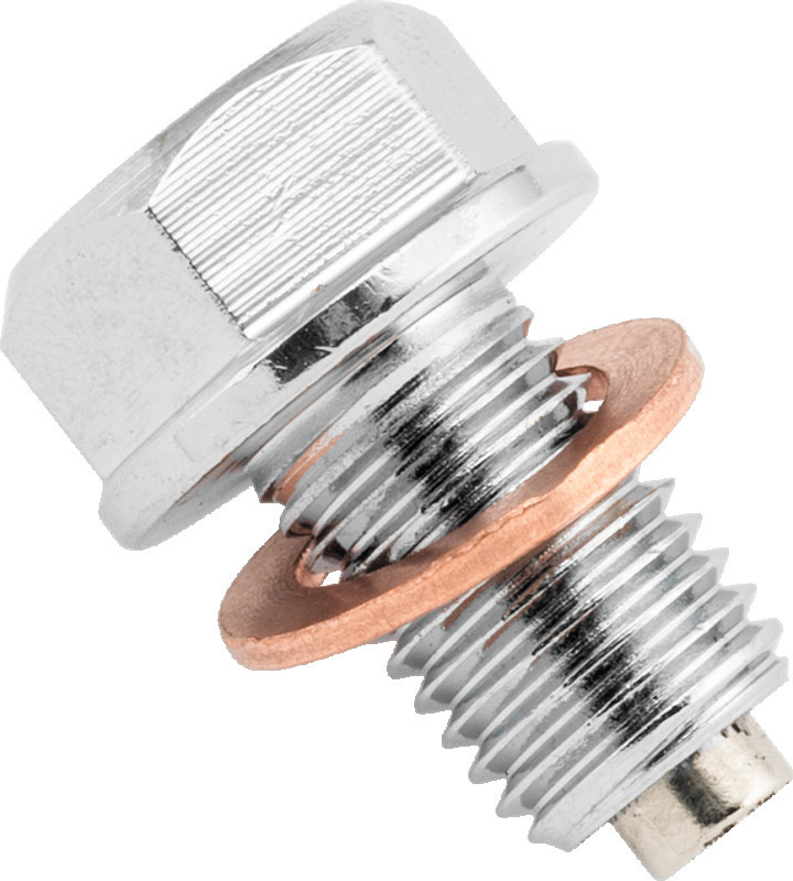 BikeMaster Magnetic Oil Drain Plug 10x1.25mm - Stainless 151887