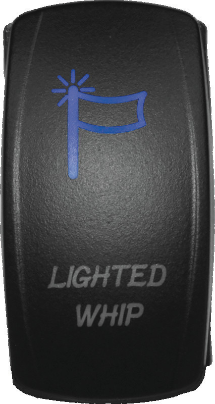 DragonFire Racing Lighted Switch Whip On/Off Blue 521393